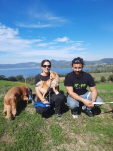 Ottobre 2022. Wedding Dog Sitting super affollato: Teo, Camilla e Maria Antonietta, 3 simpatici quattro zampe per un matrimonio da favola a Trevignano