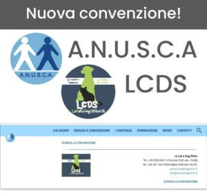 Novità! Convenzione LCDS e A.N.U.S.C.A.